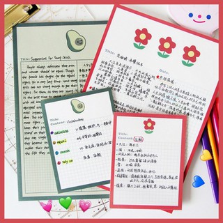 Refill giấy note b5 siêu xinh