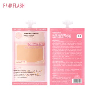 Kem Nền PINKFLASH PF-F05 Kết Cấu Lì Kiềm Dầu Che Phủ Toàn Diện 6 Màu Lựa Chọn 10g