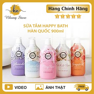 Sữa tắm happy bath hàn quốc 900ml