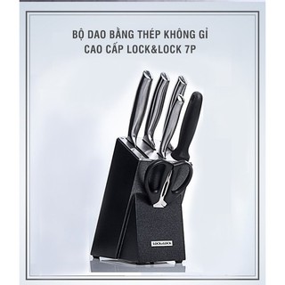 Bộ Dao 7 Món Lock&Lock - Đen [CKK301]