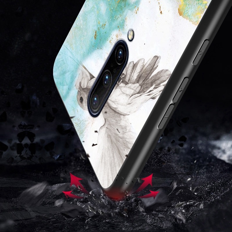 Ốp lưng điện thoại mềm vân marble dành cho Oneplus 7 Pro 6 5 5T 6T