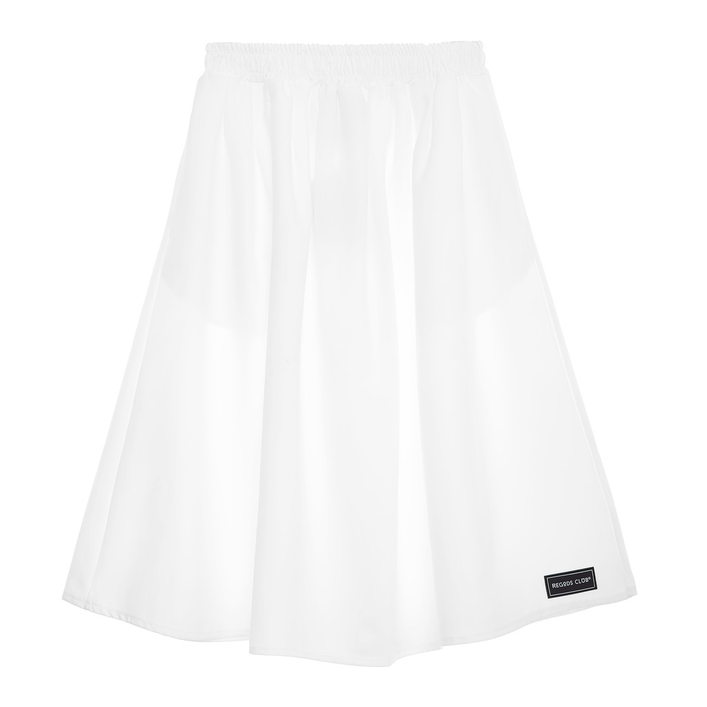 Chân váy trơn Basic lưng thun SS1 REGODS  (SKIRT SS1)