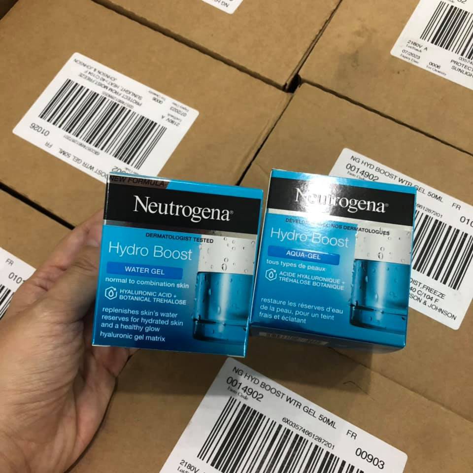 Kem dưỡng da Neutrogena Aqua gel và Aqua cream cho da dầu và da khô | BigBuy360 - bigbuy360.vn