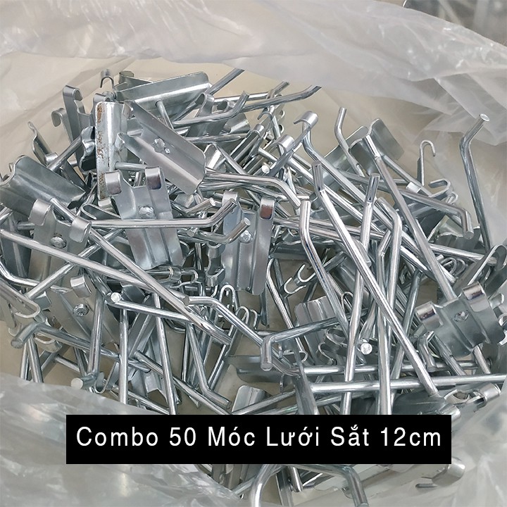 Combo 50 Cái Móc Lưới Sắt 12cm - móc sắt treo lưới, móc treo lưới