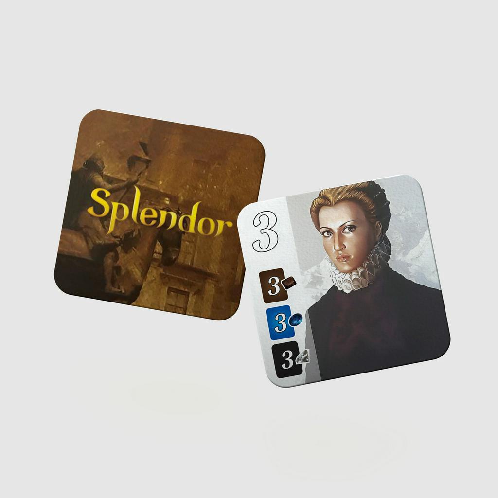 Bài Board Game Splendor Chip giấy Cứng việt hóa 100% Độc Đáo
