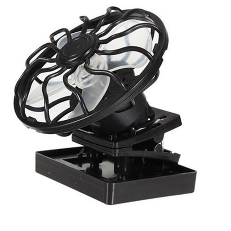Quạt Năng Lượng Mặt Trời Mini Di Động Tiện Dụng Cho Hoạt Động Ngoài Trời