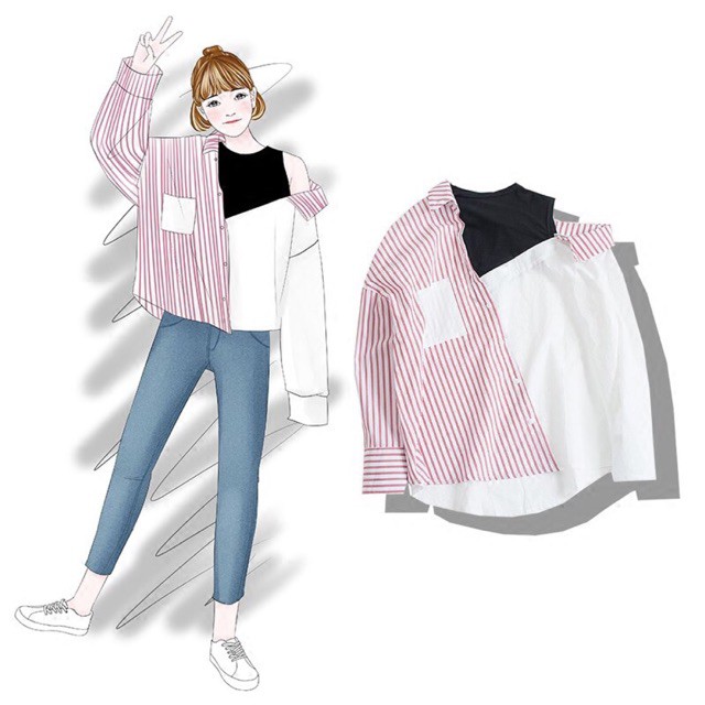 ORDER ÁO SƠMI KIỂU ULZZANG