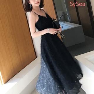 Đầm Lụa Dây Hở Lưng Quyến Rũ