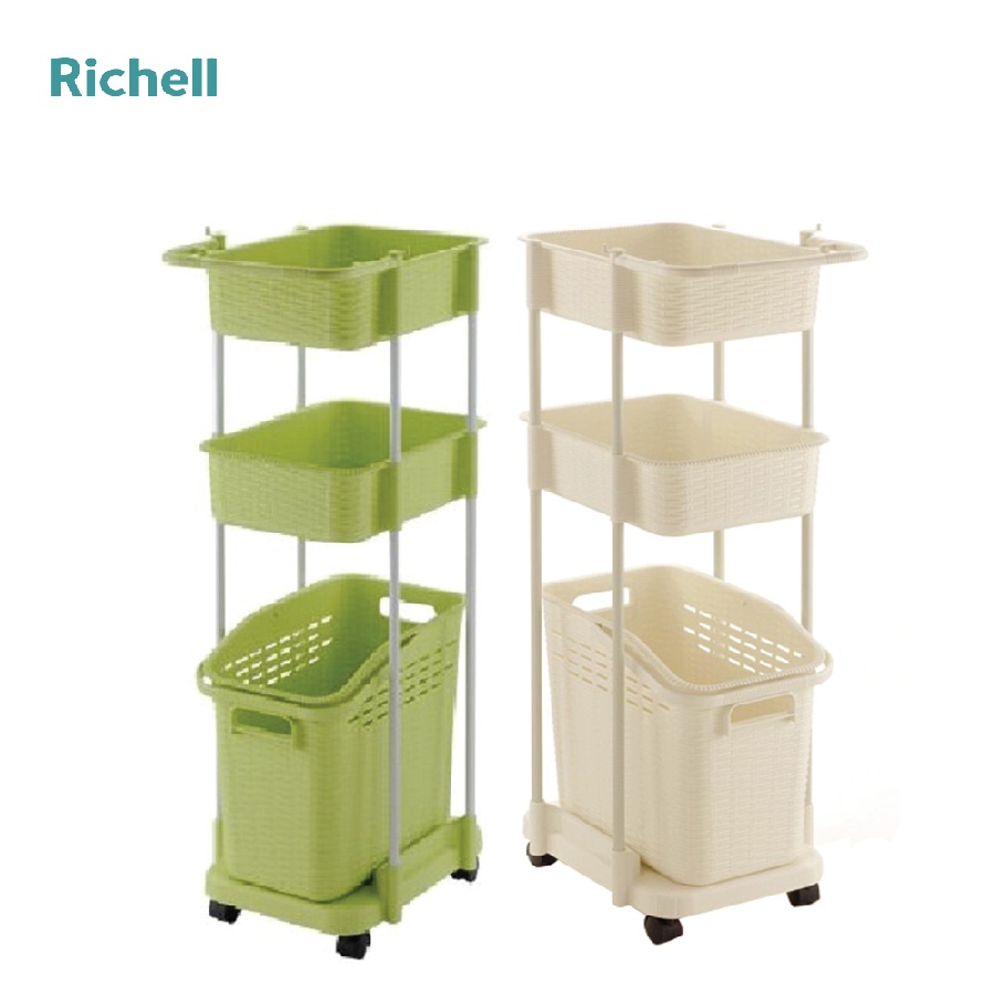 Xe để đồ giặt Richell 3 tầng G-105N