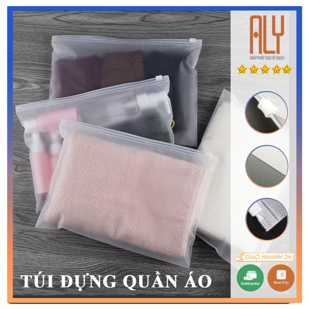 Túi zip đựng quần áo shop, túi đựng quần áo chuyên nghiệp kích thước 25x35 _ ALYỉ