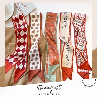 Khăn lụa quấn cổ, turban, quấn túi xách, cột tóc