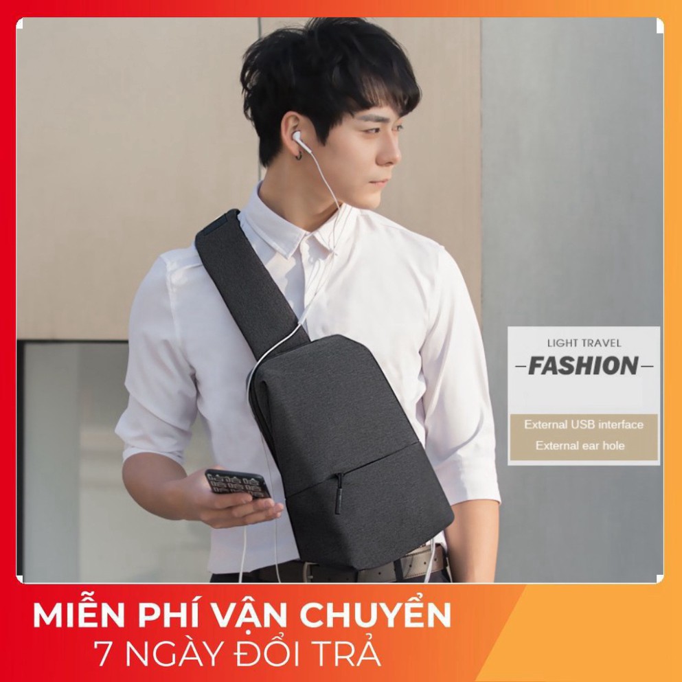 Túi Đeo Chéo Nam Nữ Vải Oxford Đẹp Phong Cách Thời Trang Hàn Quốc Senkey & Style