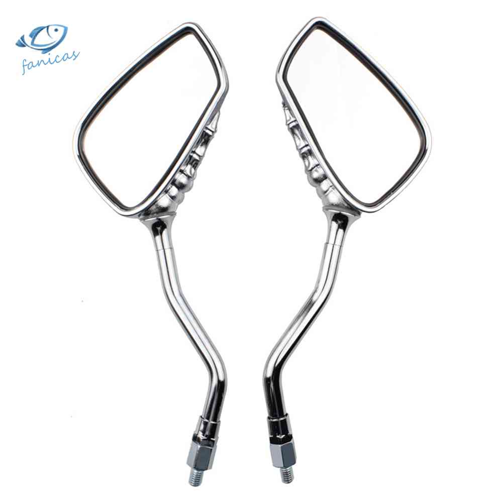 1 Cặp Gương Chiếu Hậu Hình Bàn Tay Xương Độc Đáo 10mm 8mm