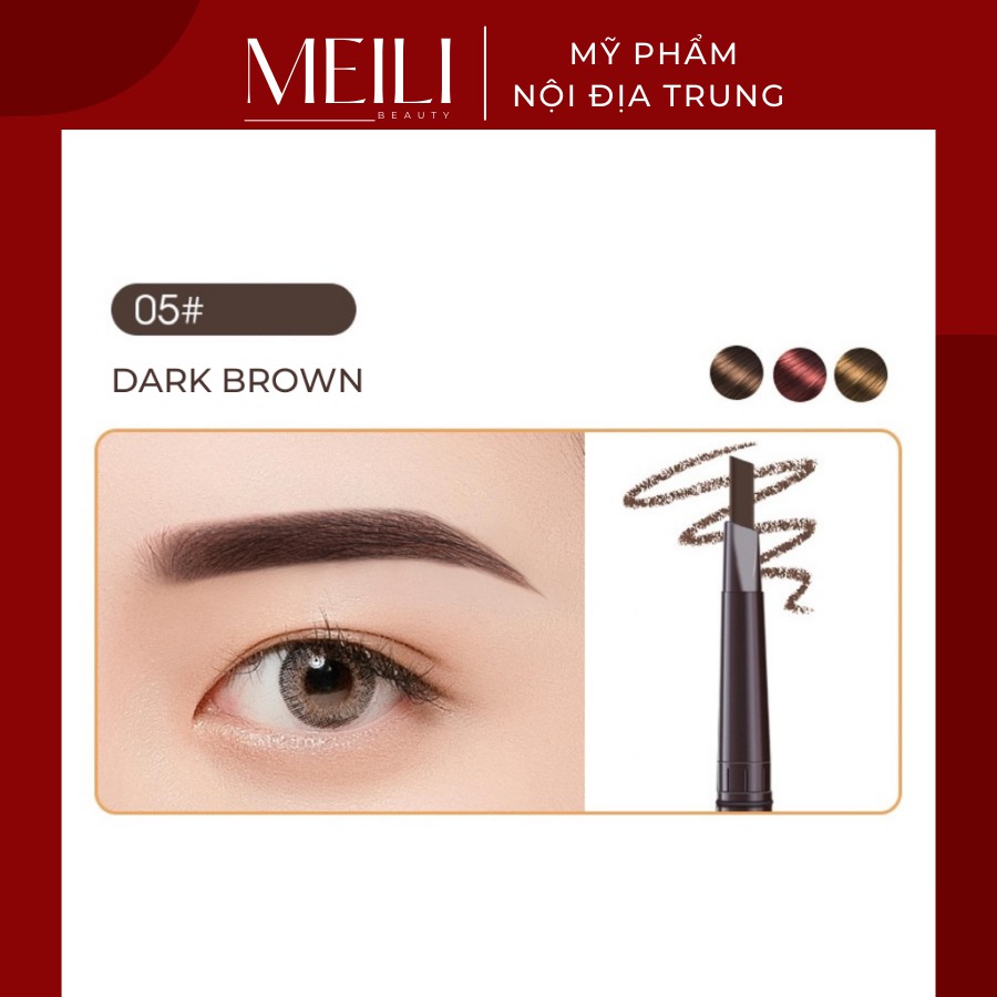 Chì Kẻ Lông Mày MYONLY Bền Màu Không Thấm Nước Với 2 Màu Tùy Chọn 1g - Meili Beauty