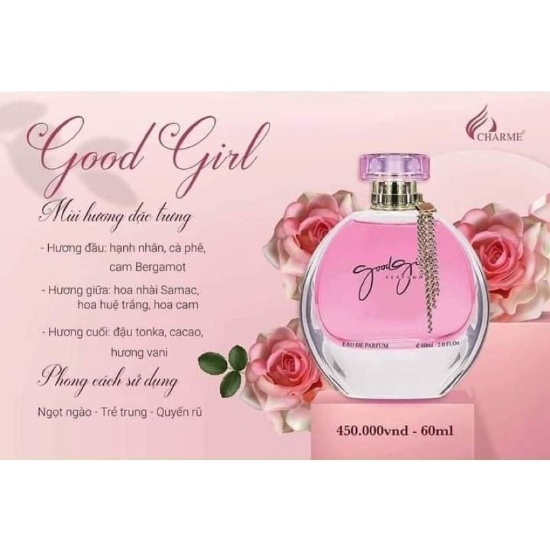 Nước hoa goo d girl 60ml thơm thơm