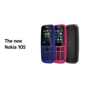 [Mã 2611DIENTU500K hoàn 7% đơn 300K] Điện thoại Nokia 105 Dual Sim 2019 Hàng Chính Hãng Mới Nguyên Seal | BigBuy360 - bigbuy360.vn