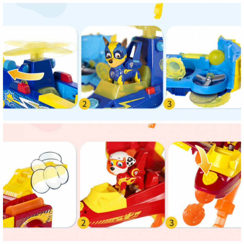 PAW PATROL Đồ Chơi Mô Hình Phương Tiện Giao Thông Cho Bé