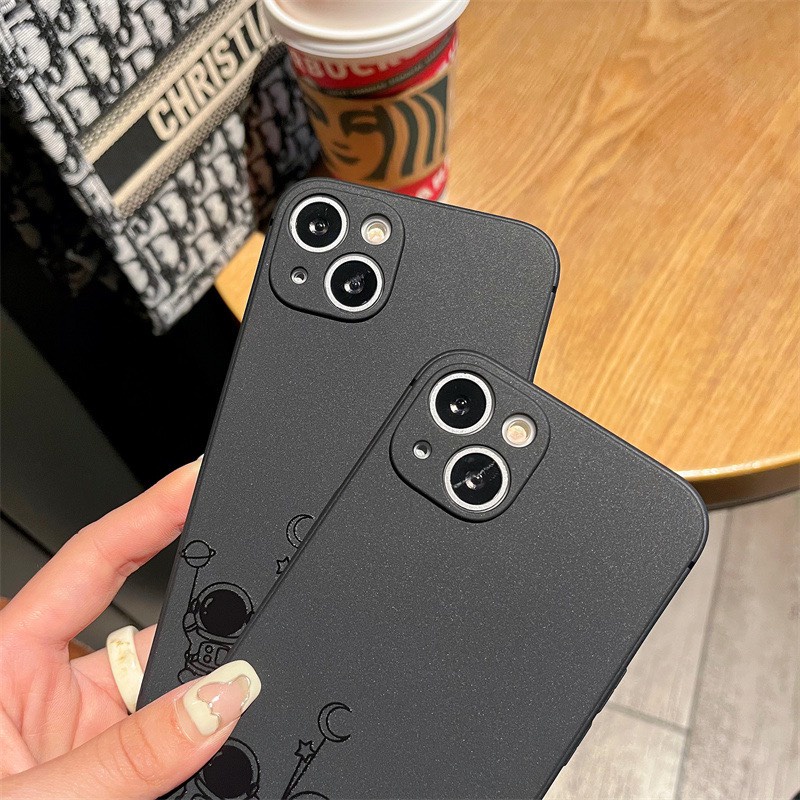 Ốp Iphone In Hình Phi Hành Gia 7,8Plus,x,xs,xsmax,11,11promax,12,12promax,13,13promax