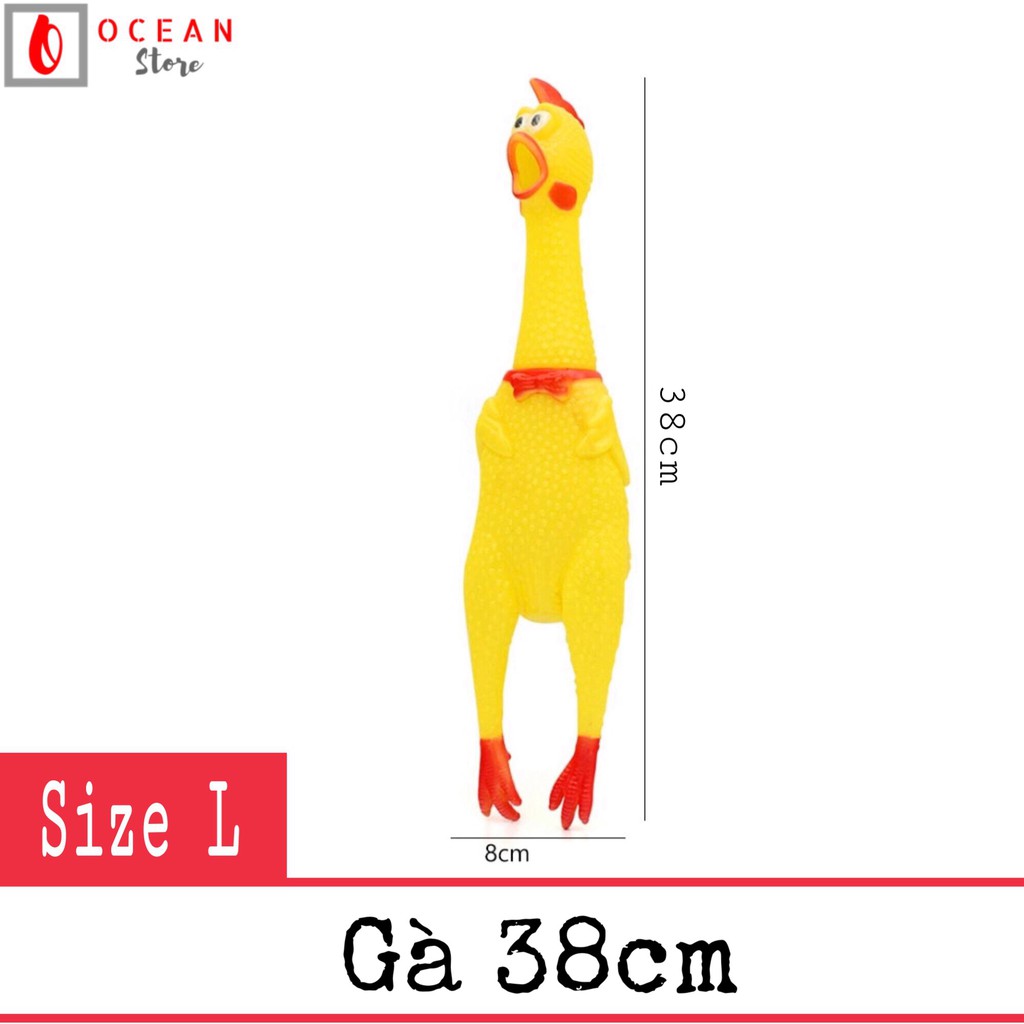 Gà la hét cho cún cưng Size L