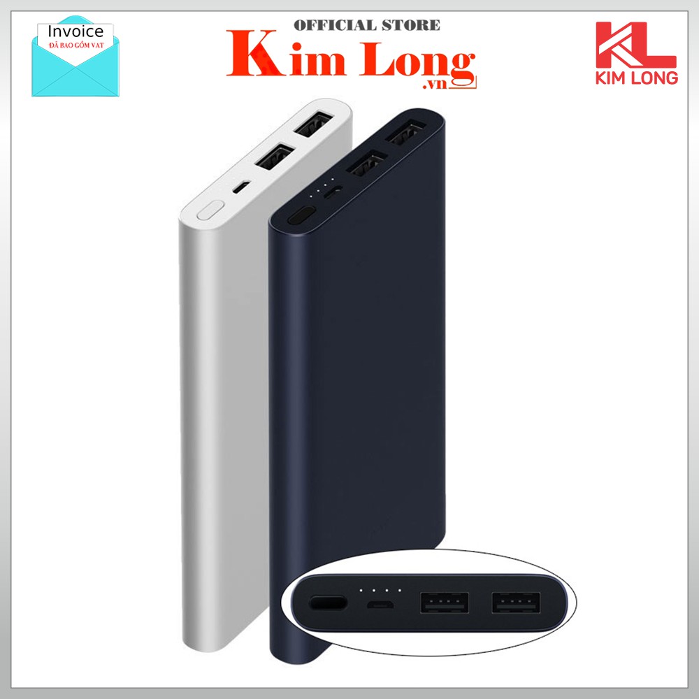 Pin sạc dự phòng Xiaomi 10000 mAh Gen 4 22.5W / Gen 3 18W Bản Quốc Tế - HÀNG CHÍNH HÃNG