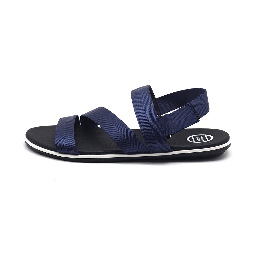 Giày sandal 3 quai ngang nam A706 thời trang Evest