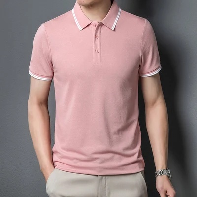 Áo polo cotton Dáng Rộng Nhiều Màu Sắc Chất Lượng Cao Thời Trang Mùa Hè Dành Cho Nam