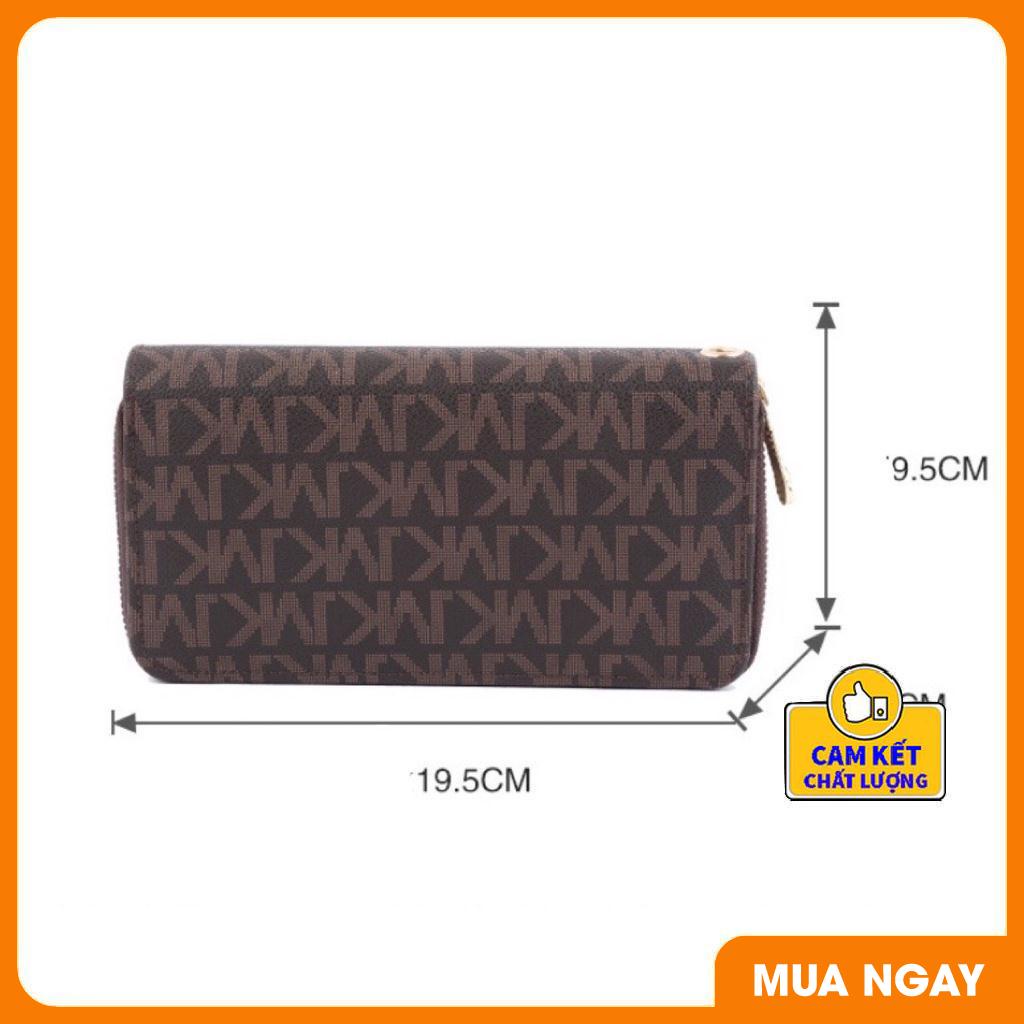 Ví Bóp Nam Nữ Thời Trang 2 Ngăn Khóa Cao Cấp Hoạ Tiết in Chữ Sang Trọng Nhiều Ngăn Đựng Tiên,Đựng Thẻ,Điện Thoai ST917