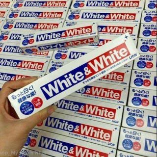 Kem đánh răng white & white