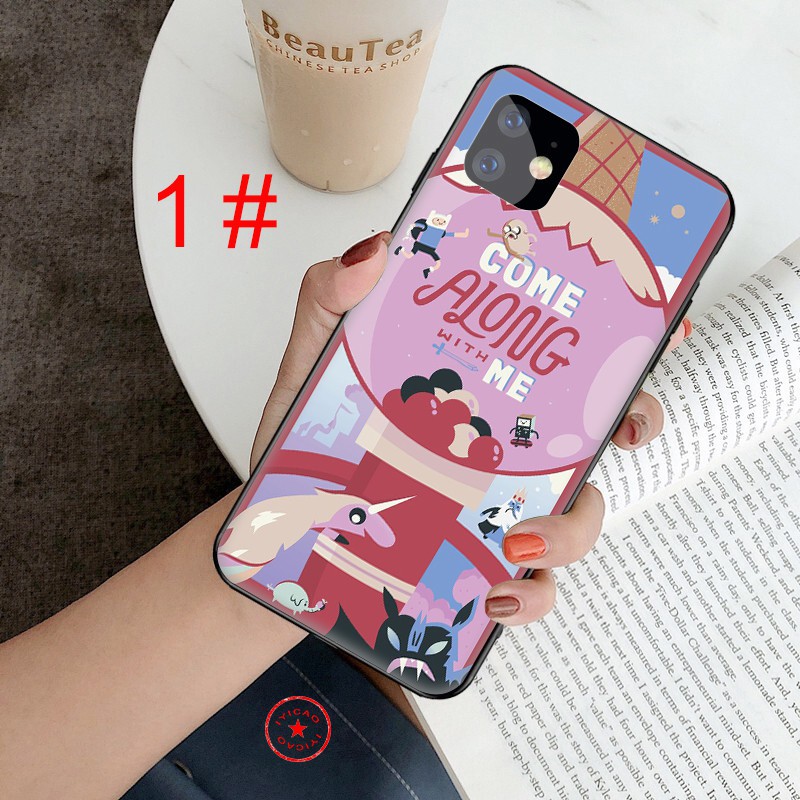 Ốp Lưng Silicone In Hình Adventure Time Cho Iphone 11 Pro Max