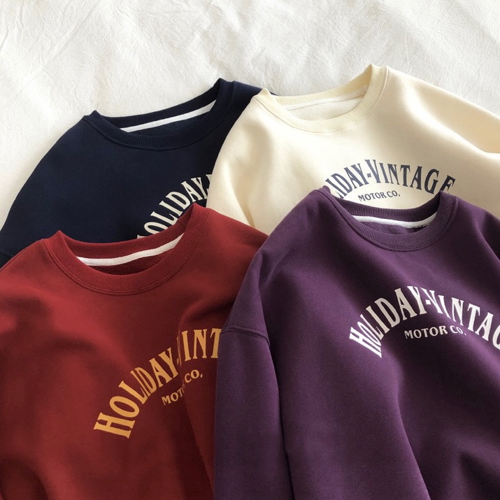 Áo Sweater HOLIDAY VINTAGE unisex nam nữ