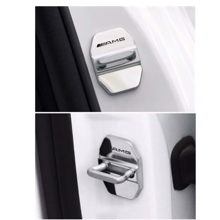 Ốp chốt cửa mercedes amg