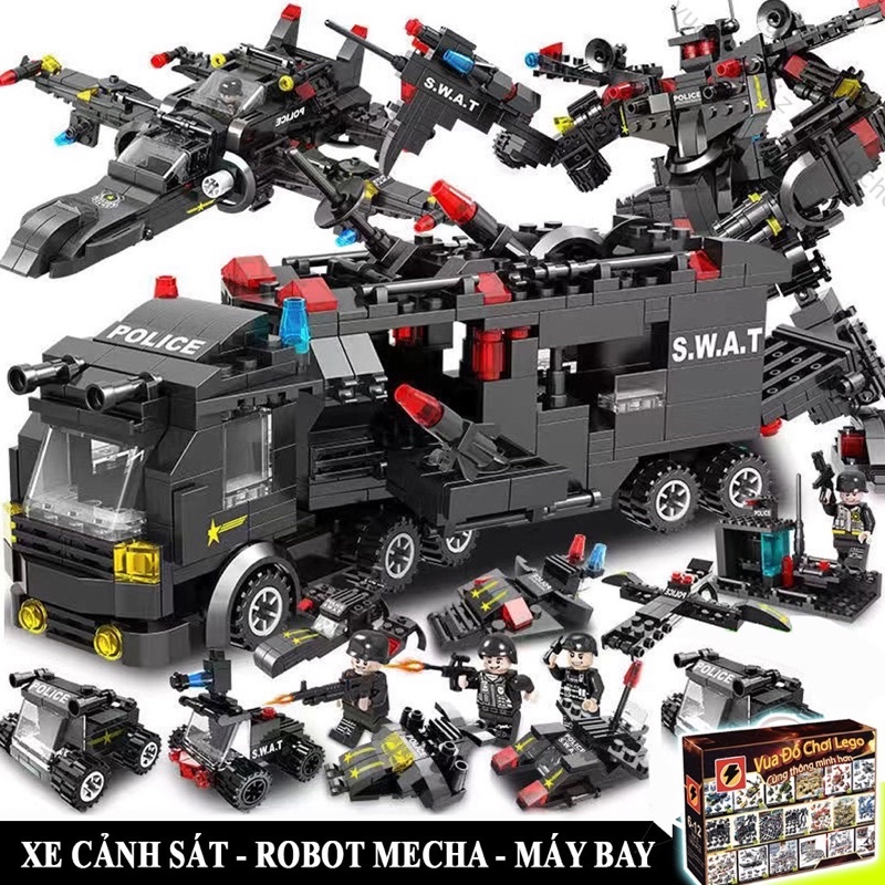bộ lắp ráp Lego Hạm đội đặc nhiệm S.W.A.T