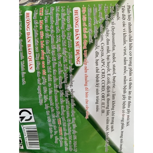 1kg Class Fast - Men rắc chuồng trực tiếp - chuồng sạch, nhanh lớn, không dọn chuồng, không khí độc- mùi hôi