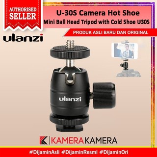 Chân máy ảnh ulanzi u-30s mini đầu bi mini có giày u30s