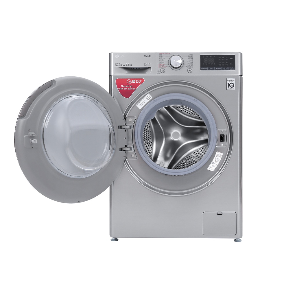 FV1408S4V - Máy Giặt LG AI DD Inverter 8.5 kg FV1408S4V - Công nghệ AI DD bảo vệ sợi vải,Công nghệ giặt hơi nước Steam