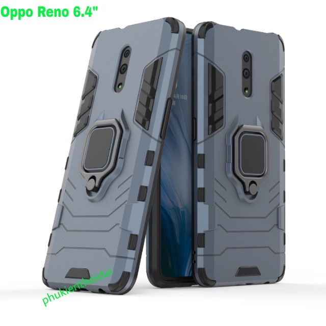 Ốp lưng Oppo Reno / Reno 2 / Reno 6 5G chống sốc Iron Man Iring cao cấp siêu bền