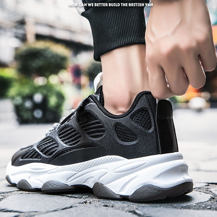 Giày sneaker nam đen [FREESHIP] D780 shop Địch Địch giày thể thao nam đẹp