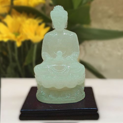 Tượng Phật Tổ A Di Đà phát sáng dạ quang cao 12cm