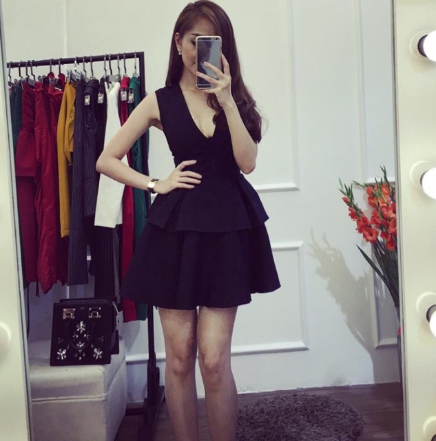 Đầm Xòe 3 Tầng Dễ Thương