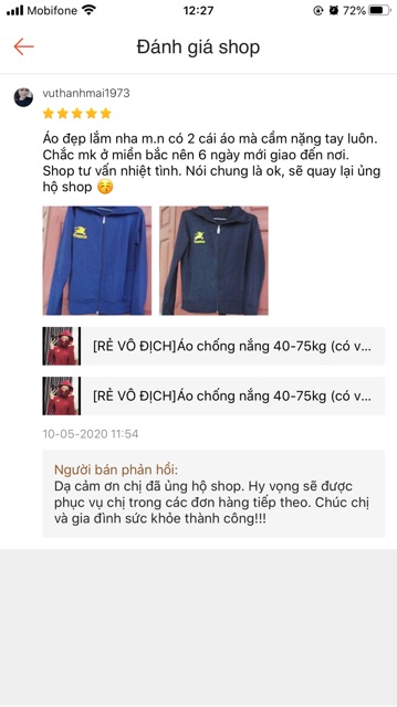 [Mã FAMAYWA giảm 10K đơn 50K] NOWSHIP 2H⚡️Áo khoác chống nắng 40-75kg | BigBuy360 - bigbuy360.vn