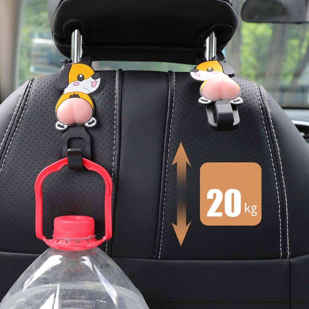 Móc Treo Đồ Dùng Gắn Lưng Ghế Ngồi Xe Hơi Đa Năng Tiện Dụng Cho Gia Đình