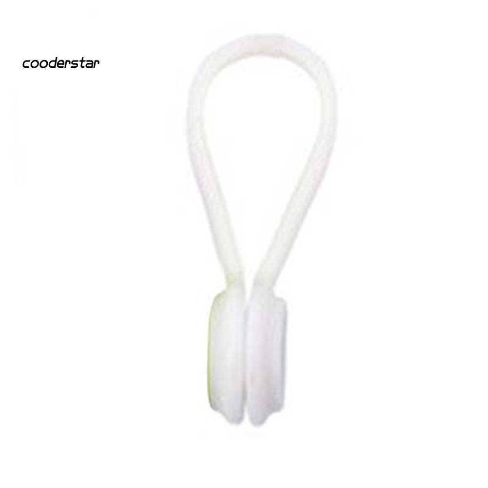 Dây silicon buộc cáp sạc / tai nghe có đầu nam châm chắc chắn