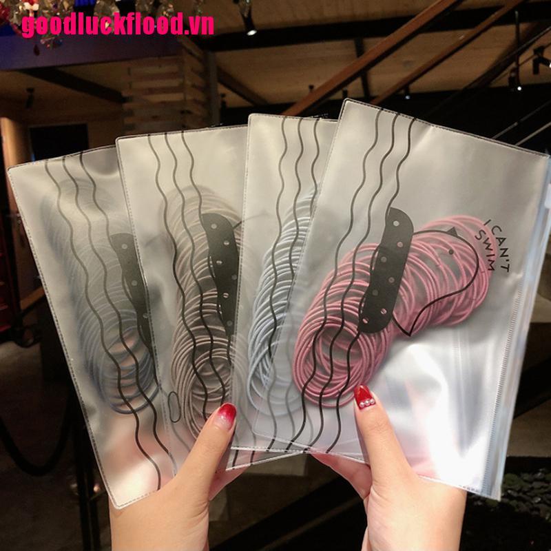 Set 50 Dây Cột Tóc Co Giãn Thời Trang Cho Nữ