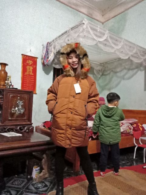 Áo phao béo  siêu  ấm