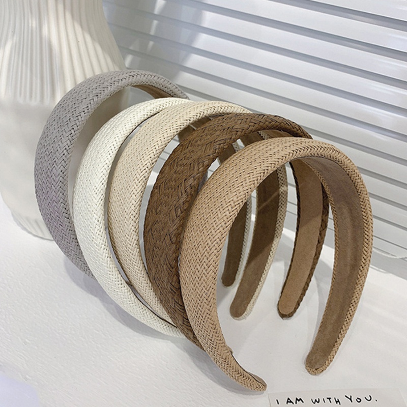 Băng Đô Handmade Màu Sắc Đơn Giản Thoải Mái Dành Cho Nữ