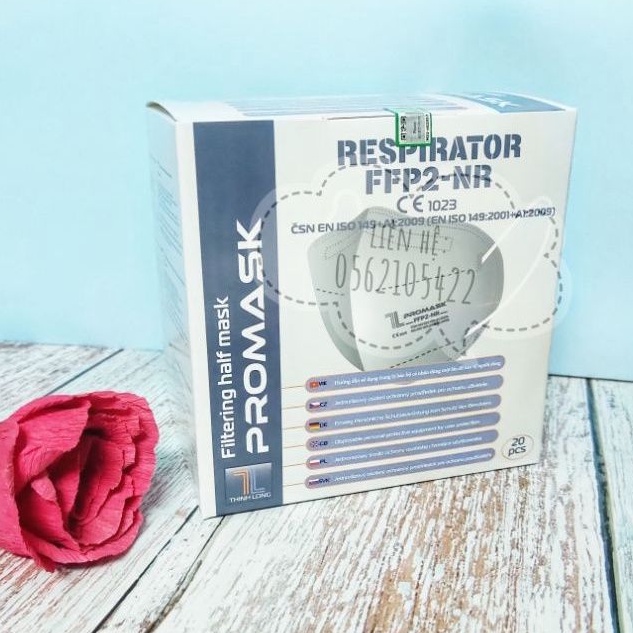 Khẩu trang N95 5 lớp ProMask FFP2 Thịnh Long đạt chuẩn Châu Âu EN 149:2001+A1:2009 | BigBuy360 - bigbuy360.vn