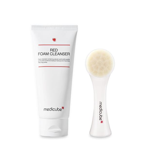 Sửa rửa mặt cho da mụn Medicube Red Foam Cleanser 120ml