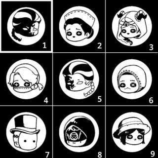 Con dấu gỗ Identity V 3.5 cm (Stamp Identity V)