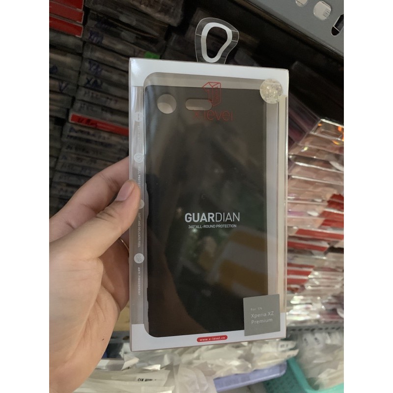 Ốp lưng sony XZ prenium dẻo mịn xlevel chống bám bẩn cao cấp chính hãng