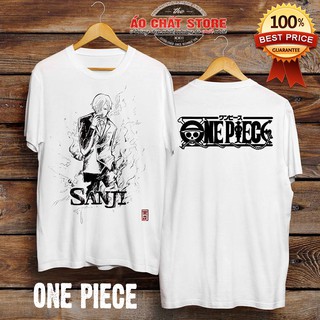 Áo Thun One Piece Vinsmoke Sanji Siêu Ngầu | Áo Đảo Hải Tặc Chân Đen Sanji Tshirt OP50